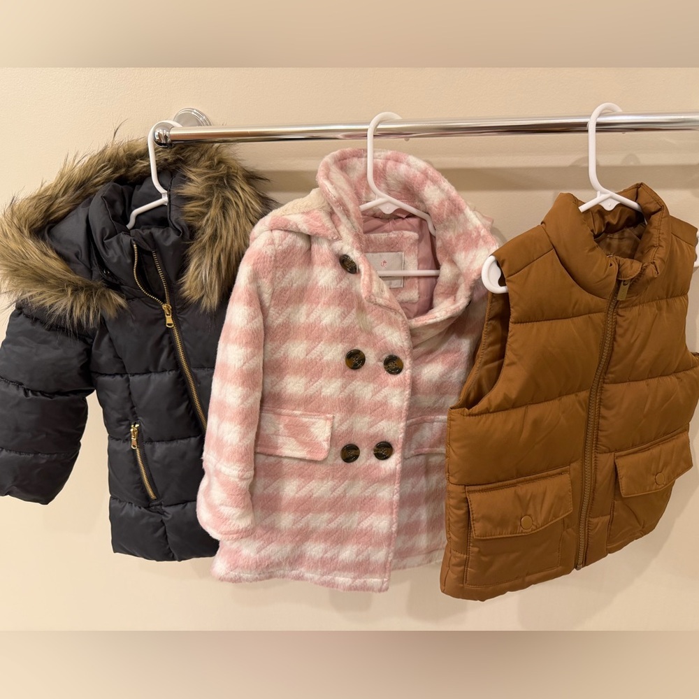 Girls 3T winter coat bundle